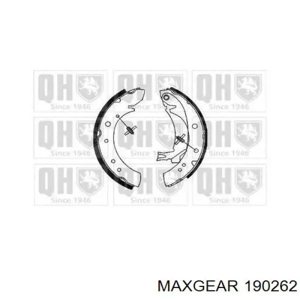 Барабанные колодки Maxgear 190262
