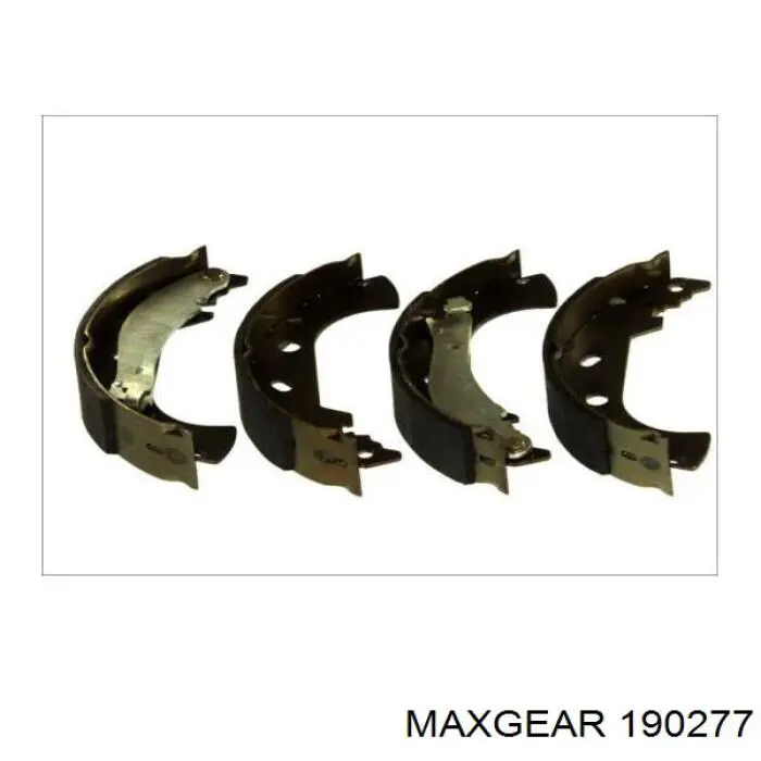 Задние барабанные колодки 190277 Maxgear