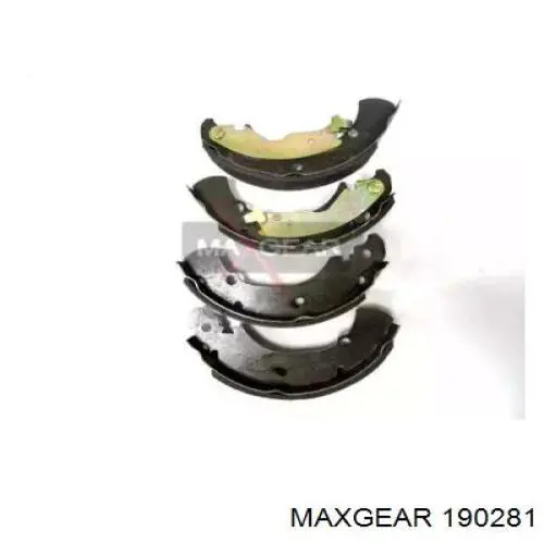 Задние барабанные колодки 190281 Maxgear