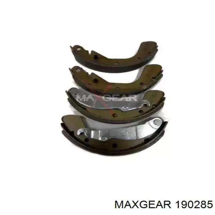 Купить 190285 Maxgear Задние барабанные тормозные колодки