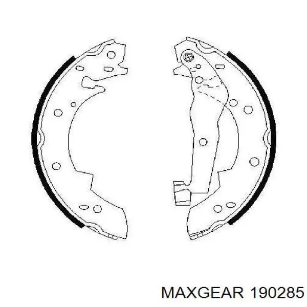 Задние барабанные колодки 190285 Maxgear