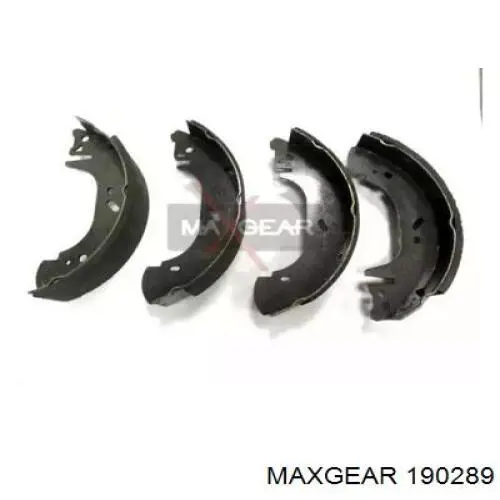 Задние барабанные колодки 190289 Maxgear