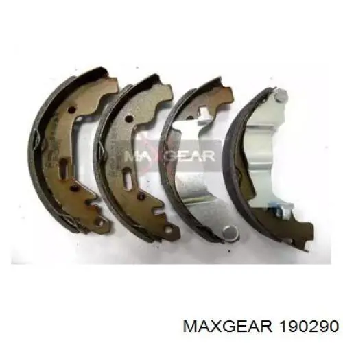 19-0290 Maxgear колодки тормозные задние барабанные