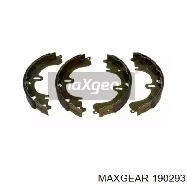 Задние барабанные колодки 190293 Maxgear