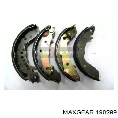 Задние барабанные колодки 190299 Maxgear