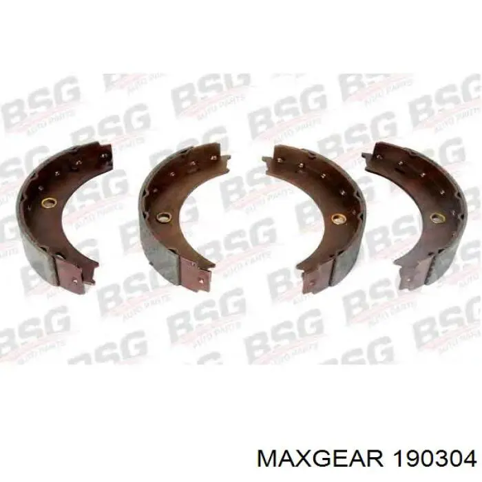 Купить 190304 Maxgear Колодки ручника/стояночного тормоза