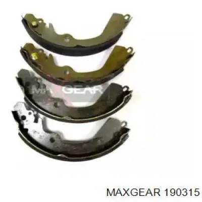 Задние барабанные колодки 190315 Maxgear