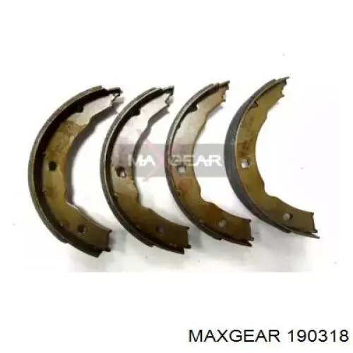 19-0318 Maxgear колодки ручника