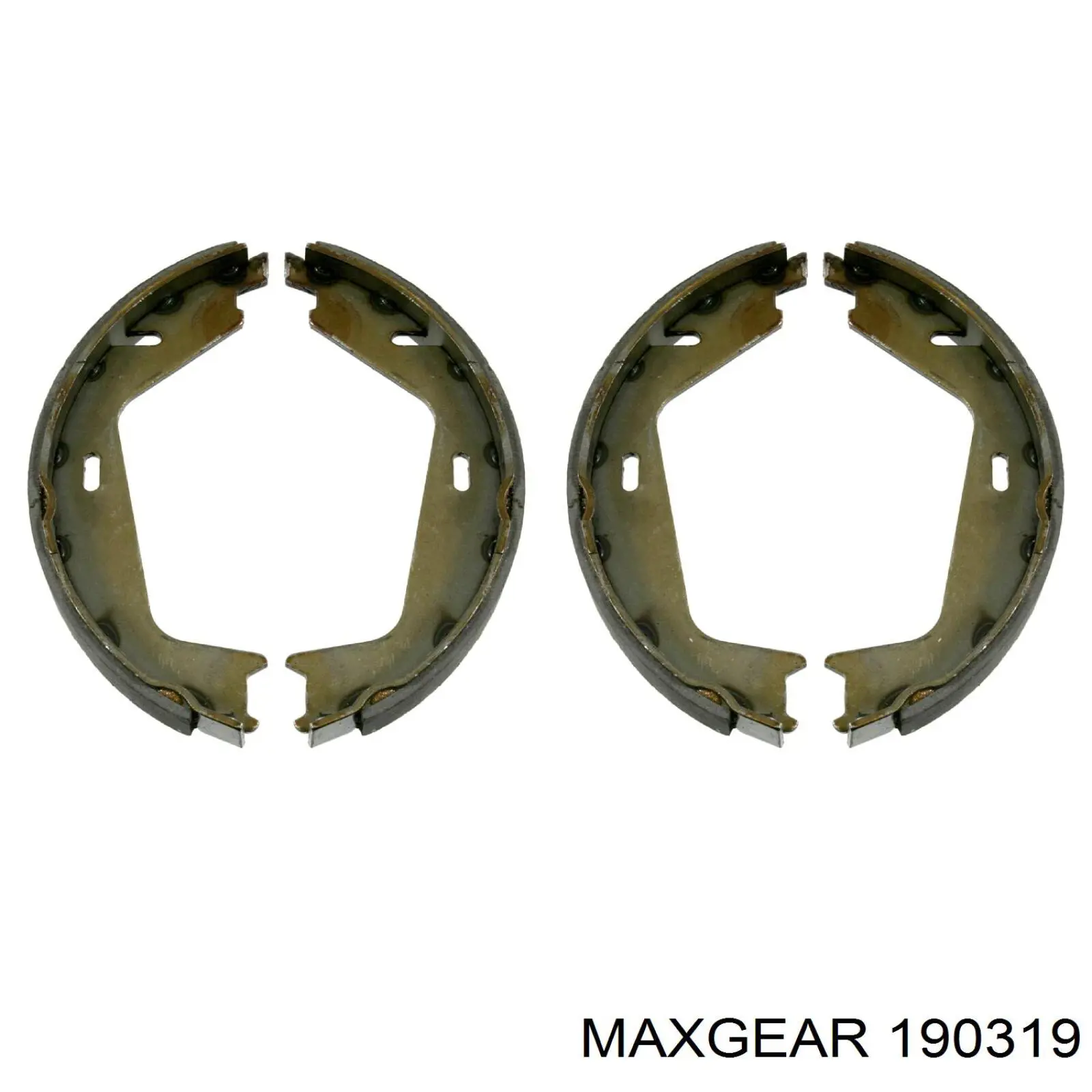 Колодки ручника 190319 Maxgear