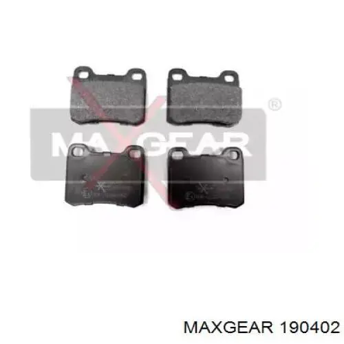 Задние тормозные колодки 190402 Maxgear