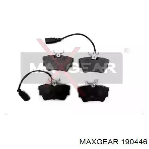 Колодки дисковые  Maxgear 190446 цена, от 19.71 USD