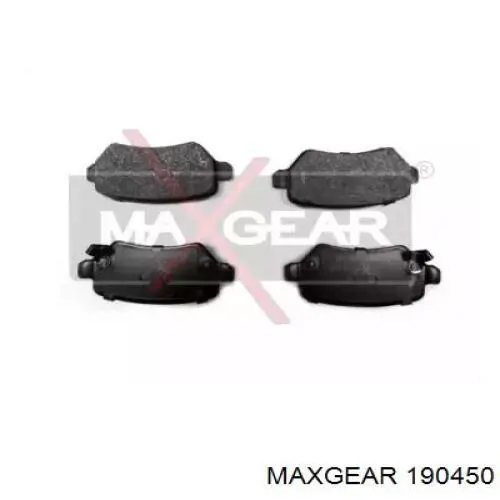 Задние тормозные колодки 190450 Maxgear