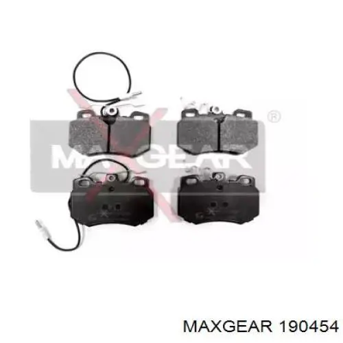 Передние тормозные колодки 190454 Maxgear