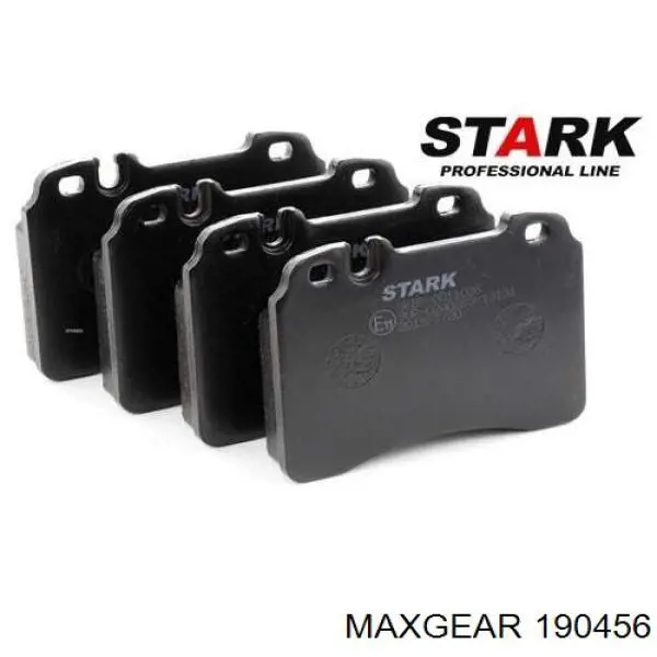 190456 Maxgear Колодки передние