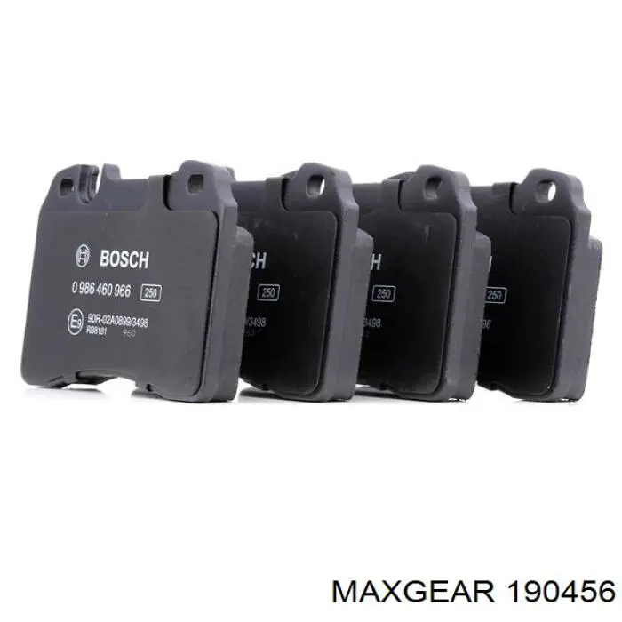 Купить 190456 Maxgear Колодки тормозные