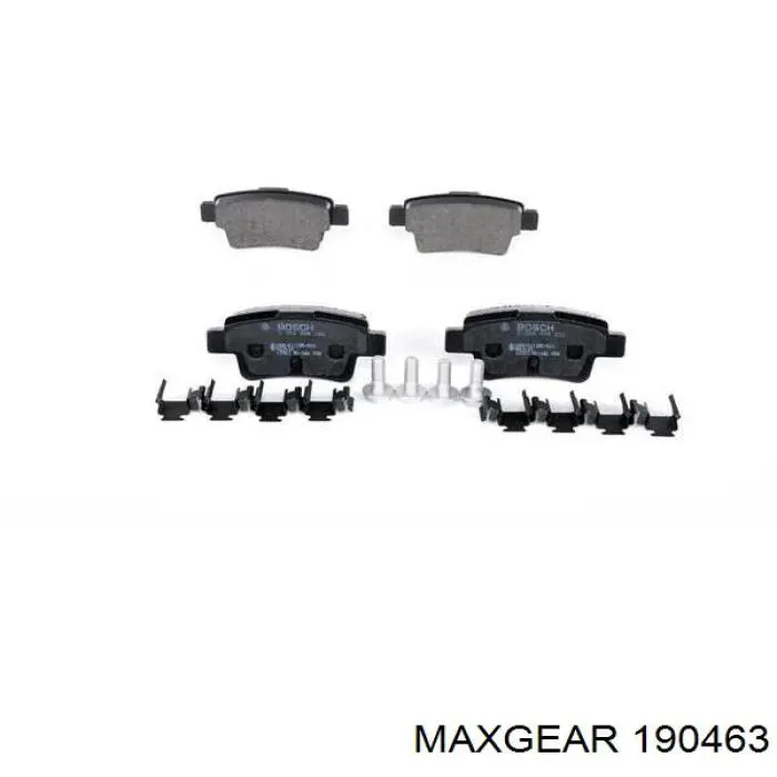Купить 320910 Daco Колодки тормозные задние, дисковые