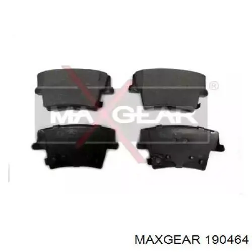 Задние тормозные колодки 190464 Maxgear