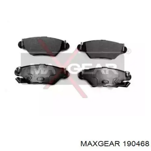 Задние тормозные колодки 190468 Maxgear