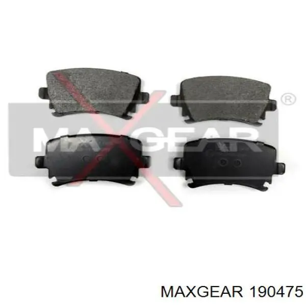 Колодки дисковые  Maxgear 190475 цена, от 23.49 USD