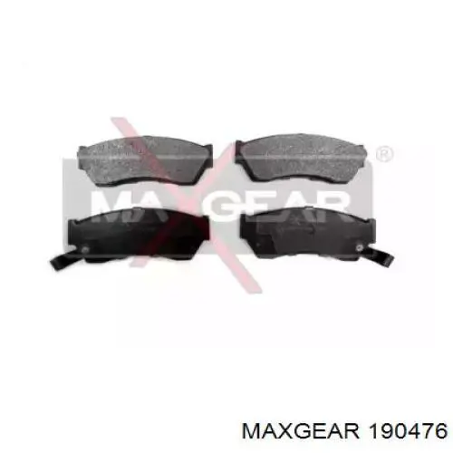 190476 Maxgear колодки тормозные передние дисковые