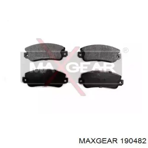 19-0482 Maxgear колодки тормозные передние дисковые