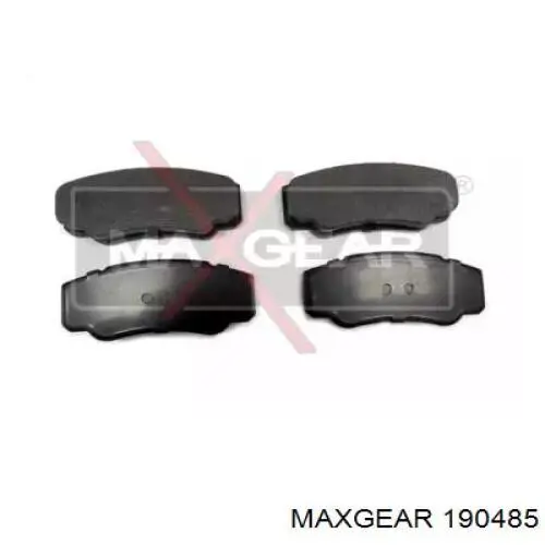 Колодки дисковые  Maxgear 190485 цена, от 15.26 USD