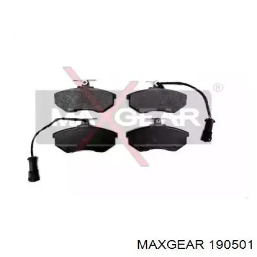 Передние тормозные колодки 190501 Maxgear