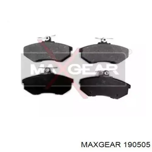 Передние тормозные колодки 190505 Maxgear