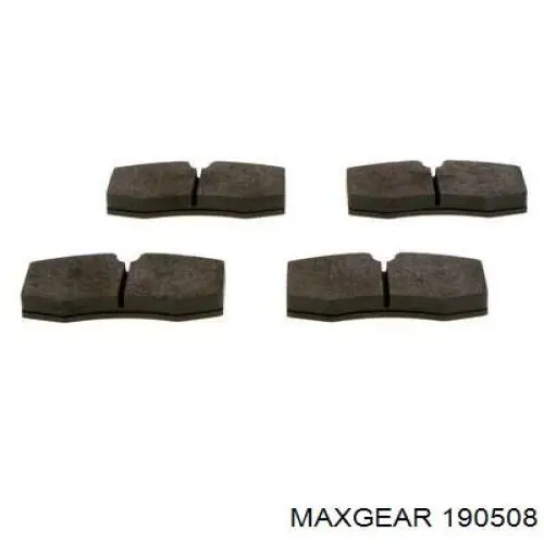 190508 Maxgear Колодки передние