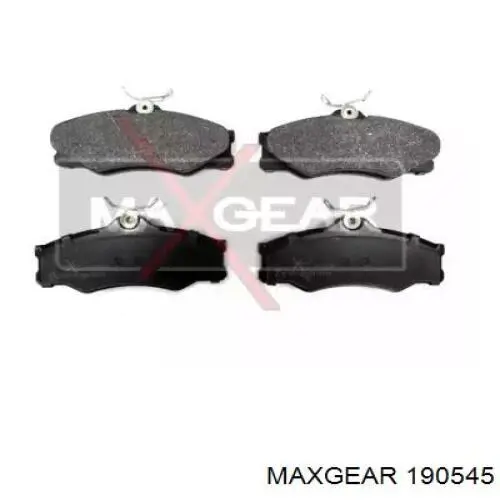 Передние тормозные колодки 190545 Maxgear