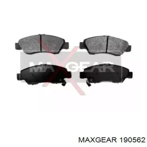 19-0562 Maxgear передние тормозные колодки