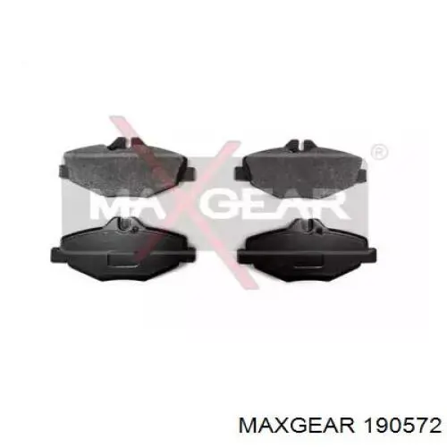 190572 Maxgear колодки тормозные передние дисковые