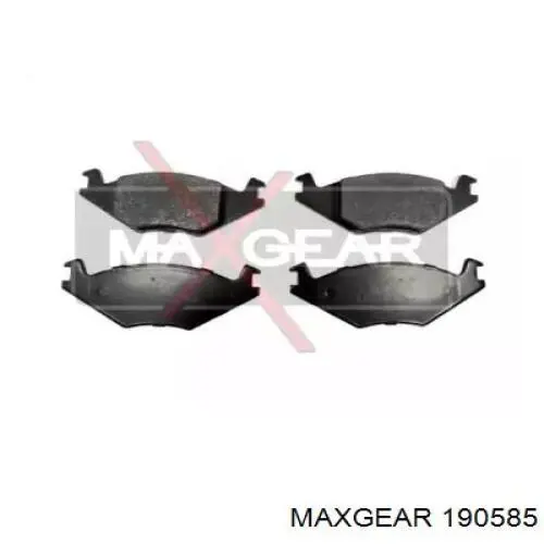 19-0585 Maxgear колодки тормозные передние дисковые