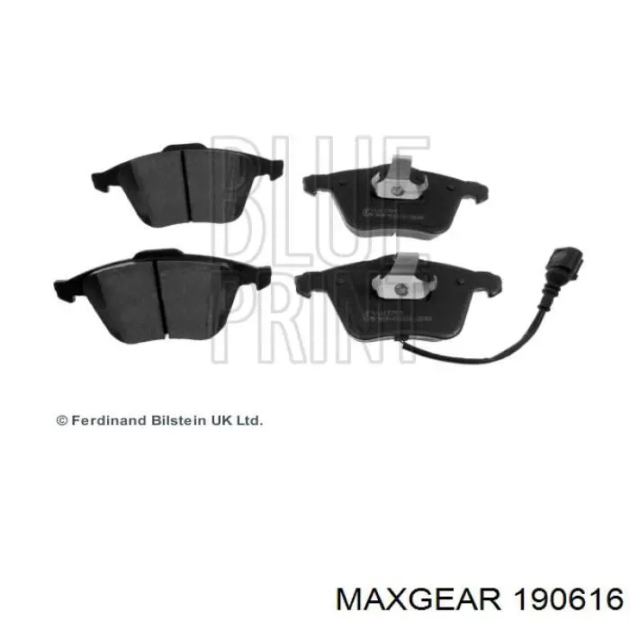 Купить 190616 Maxgear Колодки тормозные