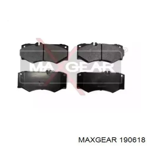 19-0618 Maxgear колодки тормозные передние дисковые