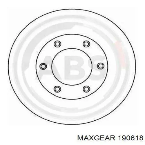 Тормозные колодки Maxgear 190618
