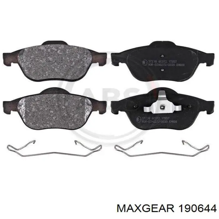 Купить 190644 Maxgear Колодки тормозные