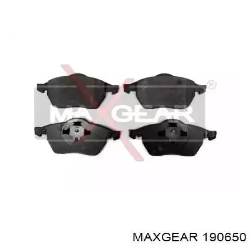 19-0650 Maxgear колодки тормозные передние дисковые