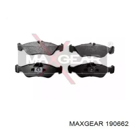 Колодки дисковые  Maxgear 190662 цена, от 22.07 USD
