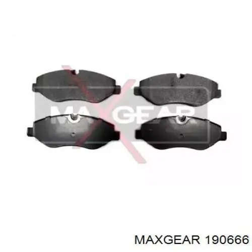 Колодки Maxgear 190666 цена, от 29.46 USD