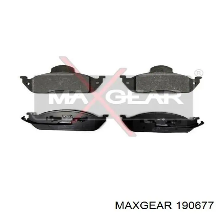 190677 Maxgear Колодки передние