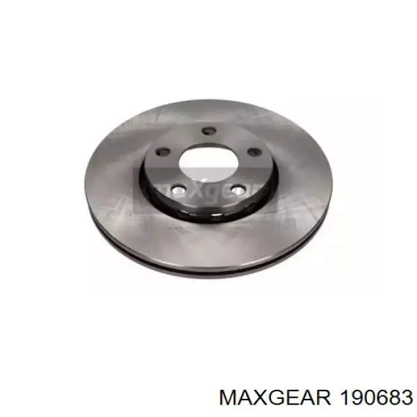 Передние тормозные диски 190683 Maxgear