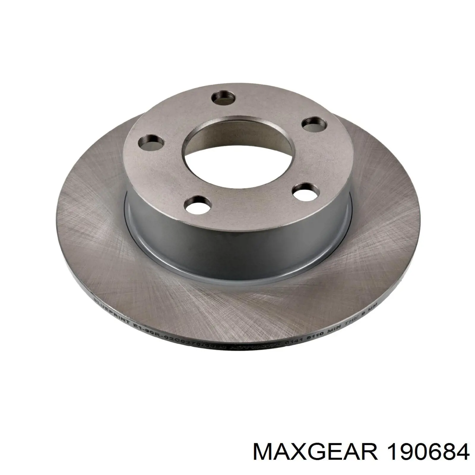 Купить 190684 Maxgear Диск тормозной задний