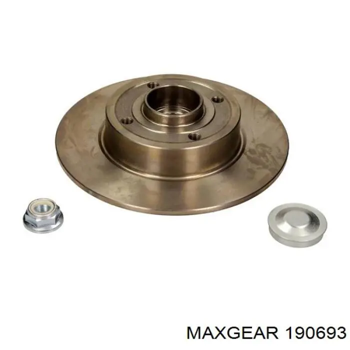 19-0693 Maxgear диск тормозной задний