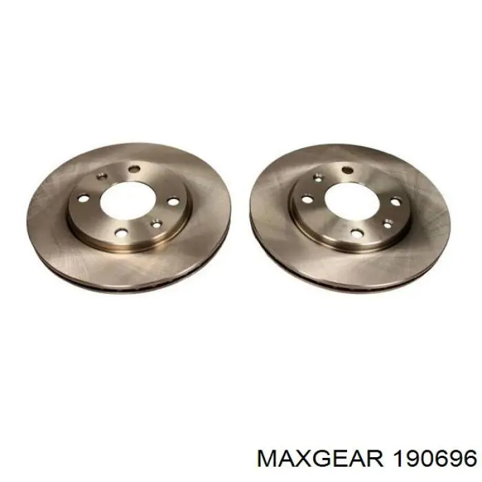 Тормоз дисковый передний Maxgear 190696 цена, от 26.54 USD