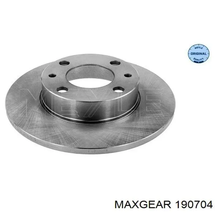 19-0704 Maxgear диск тормозной передний