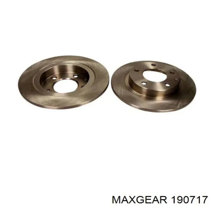 190717 Maxgear диск тормозной задний