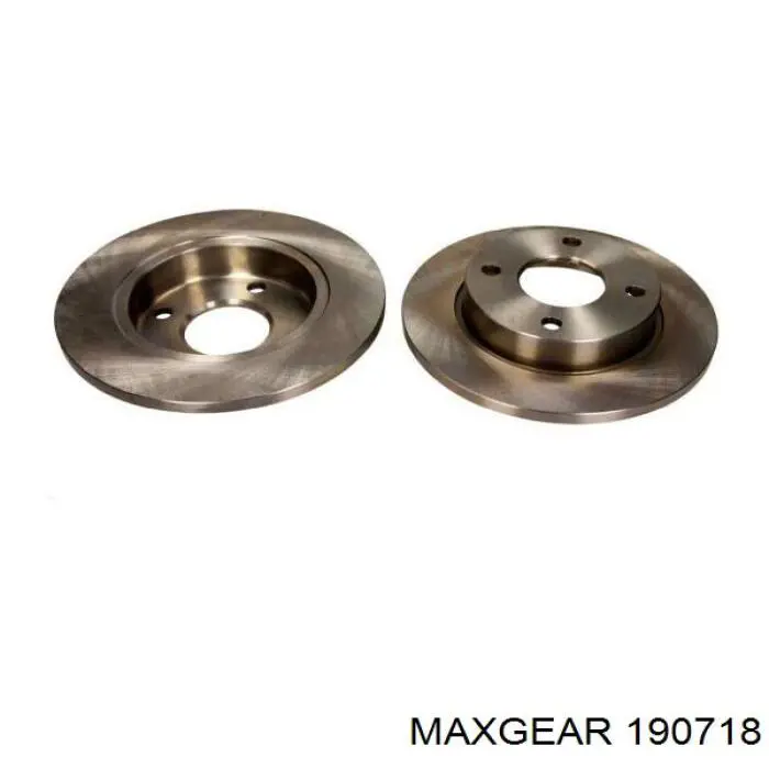 19-0718 Maxgear диск тормозной передний