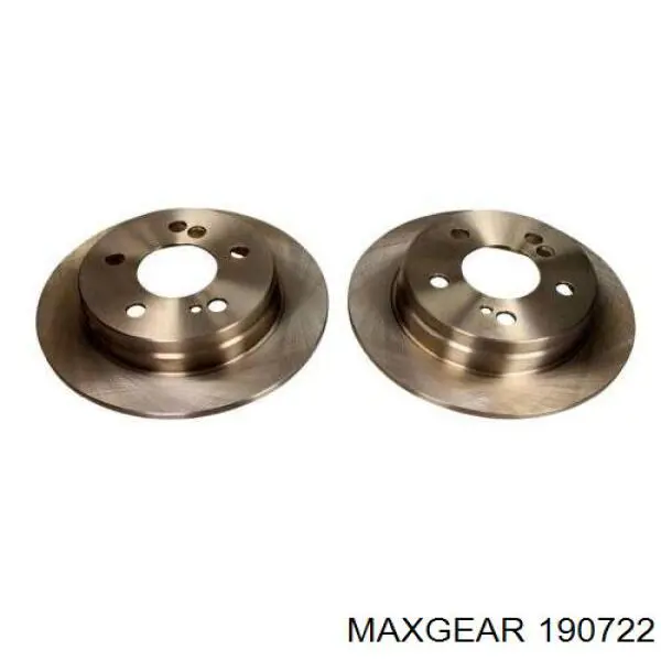 190722 Maxgear диск тормозной задний