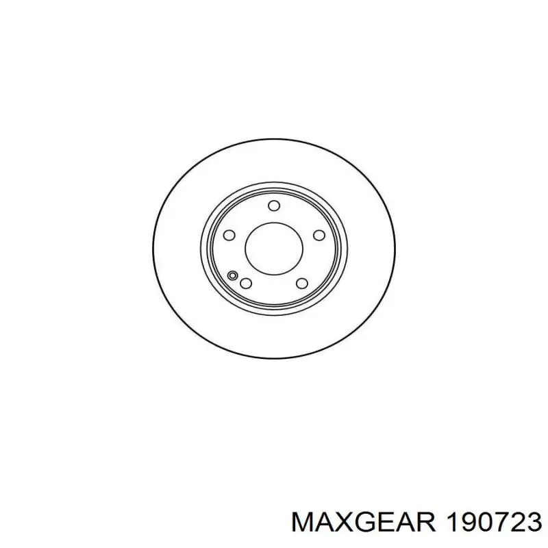 Купить 190723 Maxgear Ротор тормозной